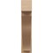 Ekena Millwork 8-in W x 34-in D x 34-in H Funston Block Rough Cedar Woodgrain TimberThane Outlooker, Primed Tan OUTUR080X34X34FST44RCPR - alternate 6